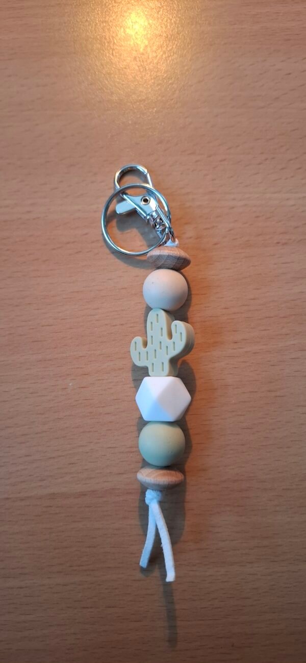 sleutelhanger met waxkoord