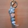 sleutelhanger met waxkoord