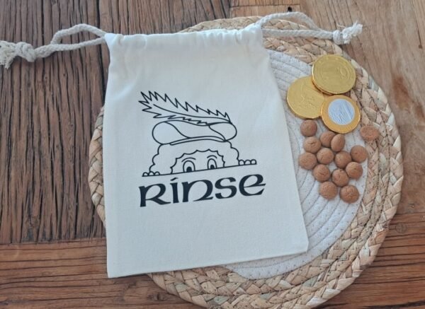 Zakje voor pepernoten | Piet met naam