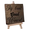 Tegeltje – Jij bent goud waard Tegeltje - Jij bent goud waard