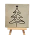 Tegeltje – Kerstboom Tegeltje - Kerstboom
